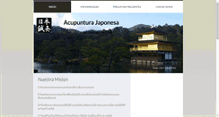 Desktop Screenshot of acupunturajaponesa.cl